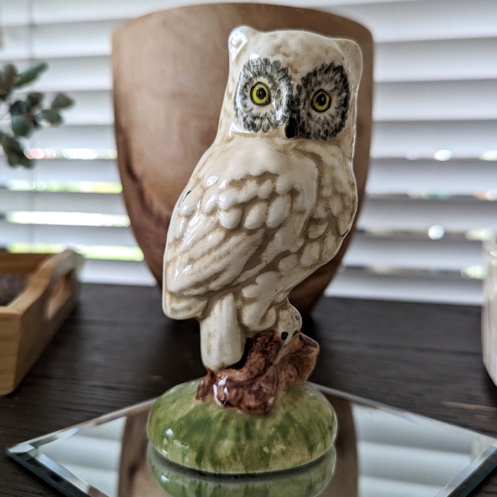 Vintage Owl Figurine
